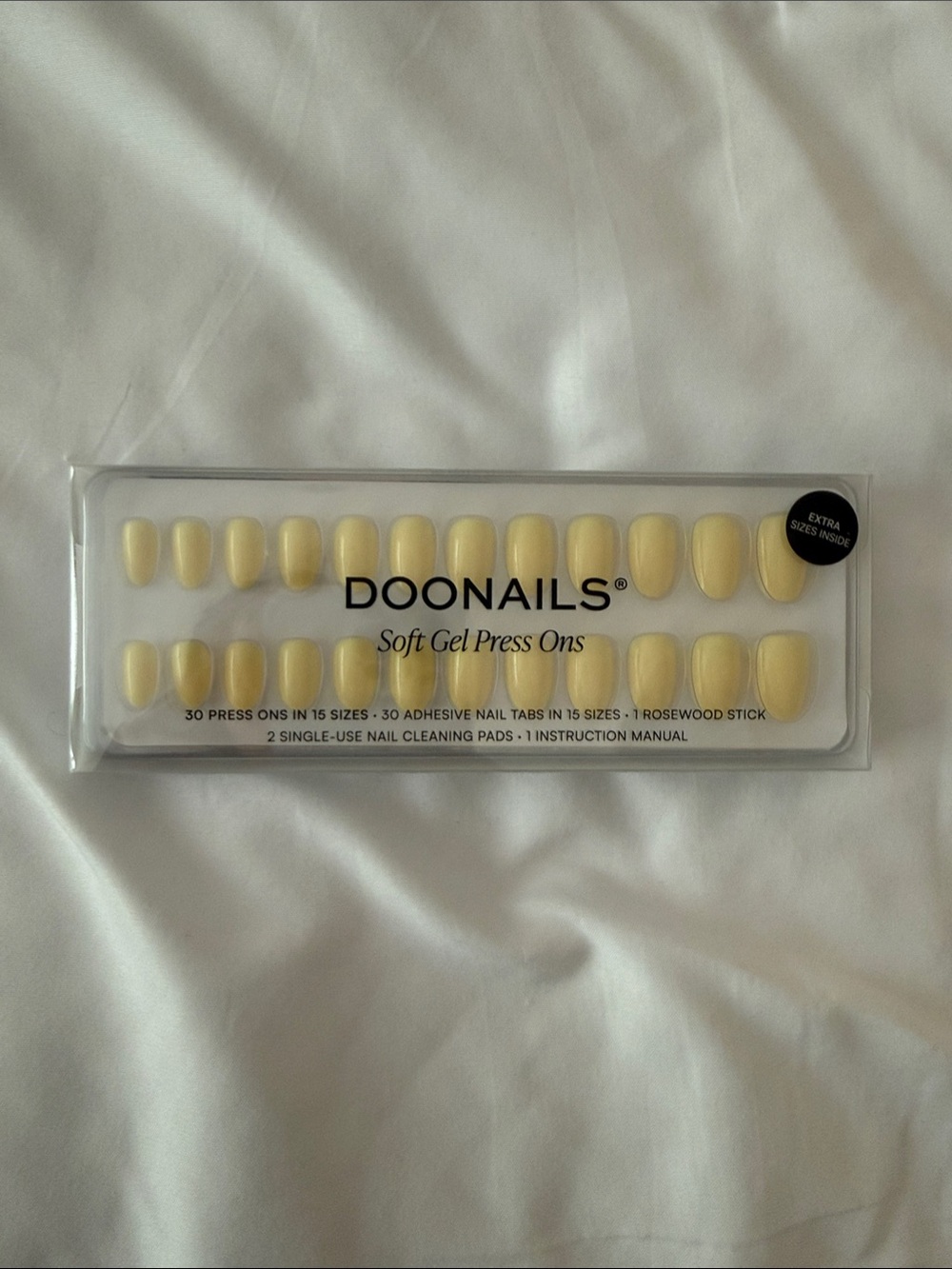 Butter Yellow Soft Gel Press-On Nails - 30 Pack